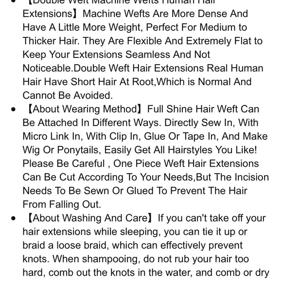 100% HH full shine dark brown hair wefts of the highest quality. (8 bands) - Picture 6 of 8